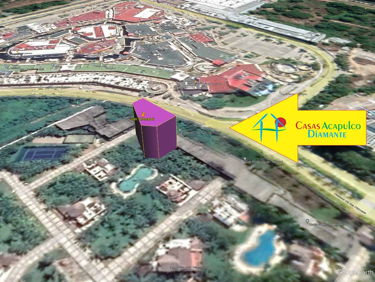 Terreno Son Vida San Thomas 6 - Vista aérea 2